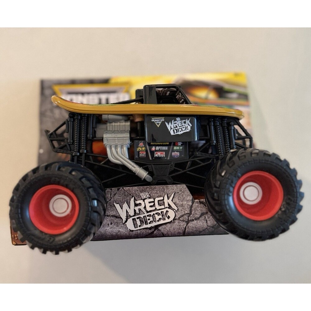TECH DECK WRECK DECK DIECAST MONSTER JAM VEHICLE 1:24